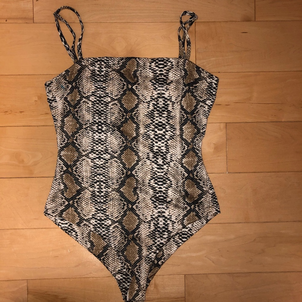 Princess Polly Snake skin body suit